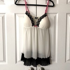 NWT Sexy teddy with thongs.